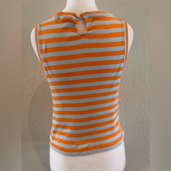 Anthropologie – Maeve Cropped Striped Halter Tank – Size Medium - Picture 6 of 13